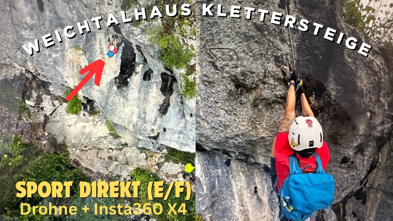 Weichtalhaus Klettersteige - Sport Direkt (E/F) I 09_2025 I Via Ferrata I Insta360 X4 + Drohne
