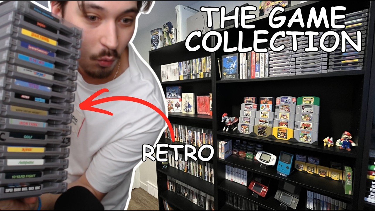 Video Game Collection: Retro and Handhelds | Twitch Livestream