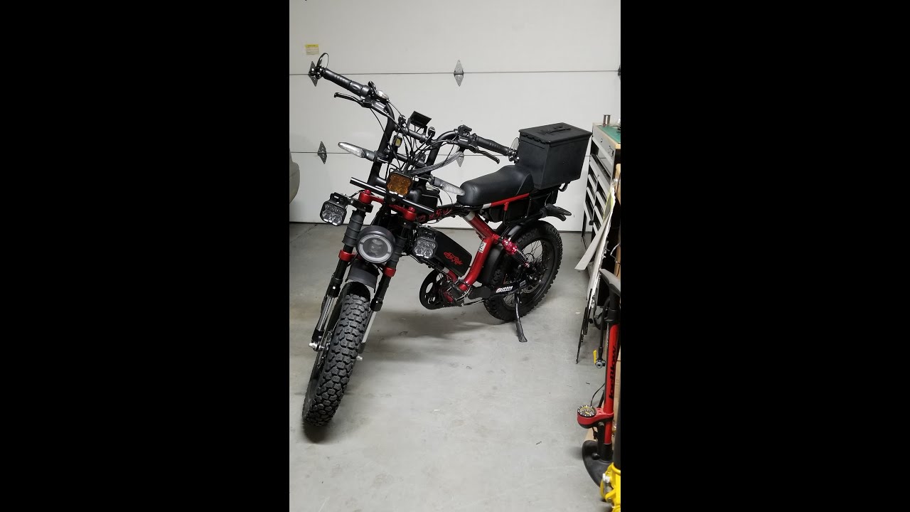 Ariel Rider Grizzly eBike with Diode Dynamics Lights - Work in Progress