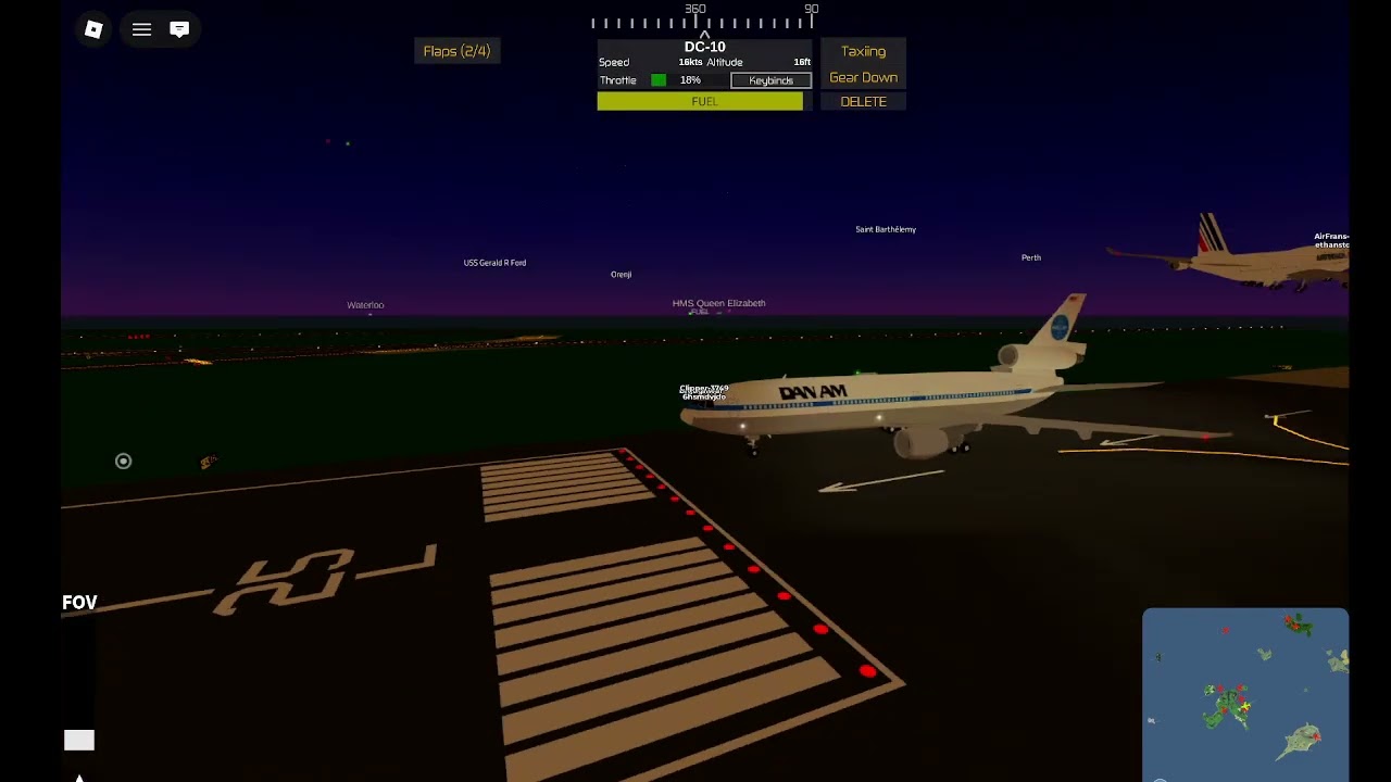 Dam am/ DC-10/ crash in water of a deadly disaster / Ptfs roblox/