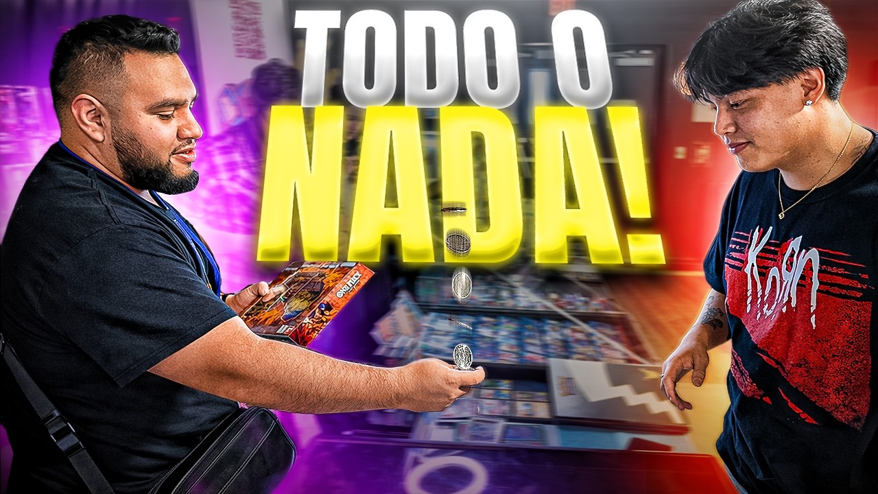 Los hice ARRIESGAR sus cartas en pleno Card Show