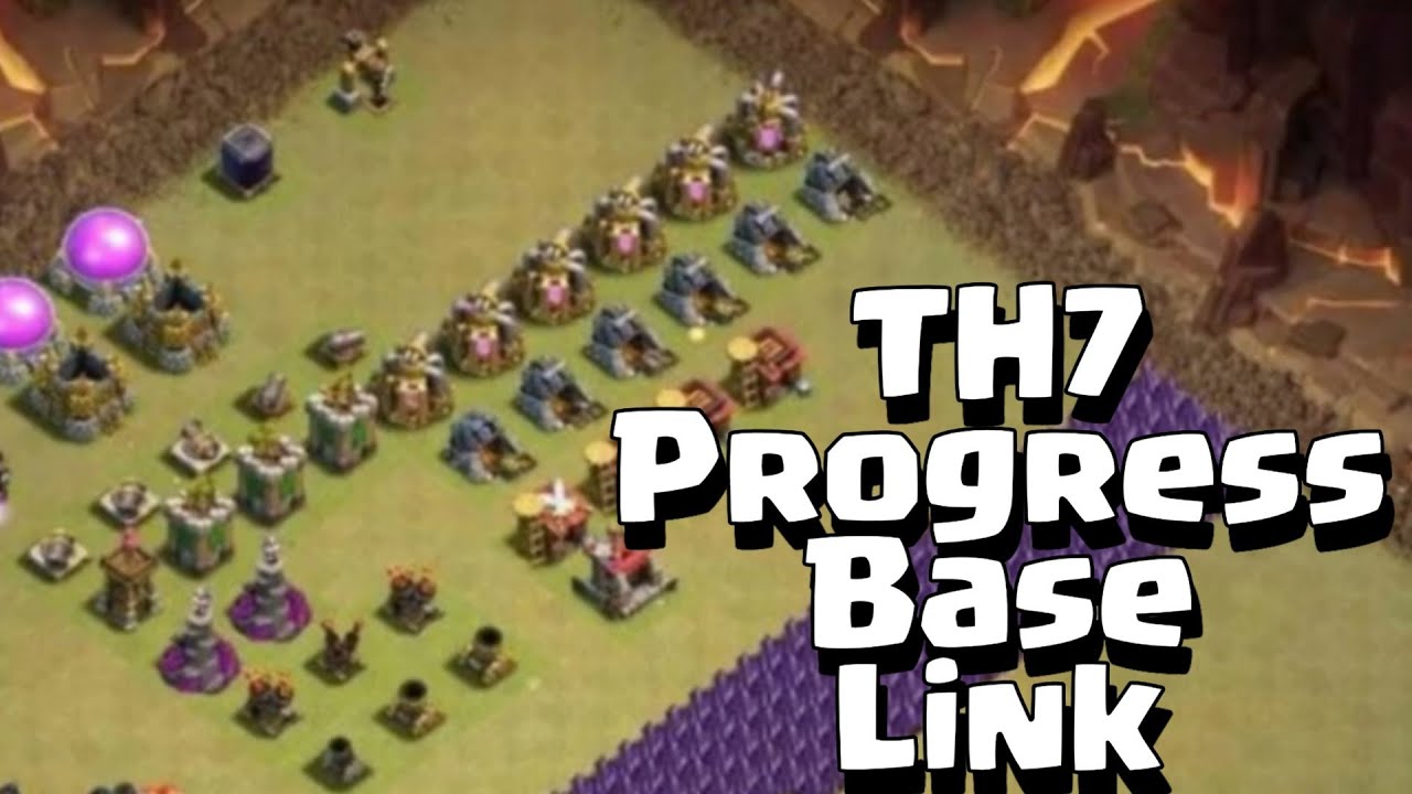 TOP 5 BEST TH7 PROGRESS BASE LINK | COC TOWN HALL 7 PROGRESS BASE LINK | CLASH OF CLANS