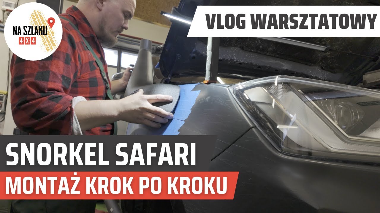 Zakładamy snorkel Safari do nowego ISUZU D-MAX – pełna instalacja krok po kroku! Vlog warsztatowy