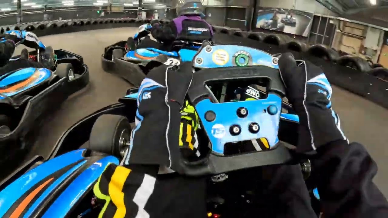 London docklands first time in electric karts was fun.. #karting. #teamsport