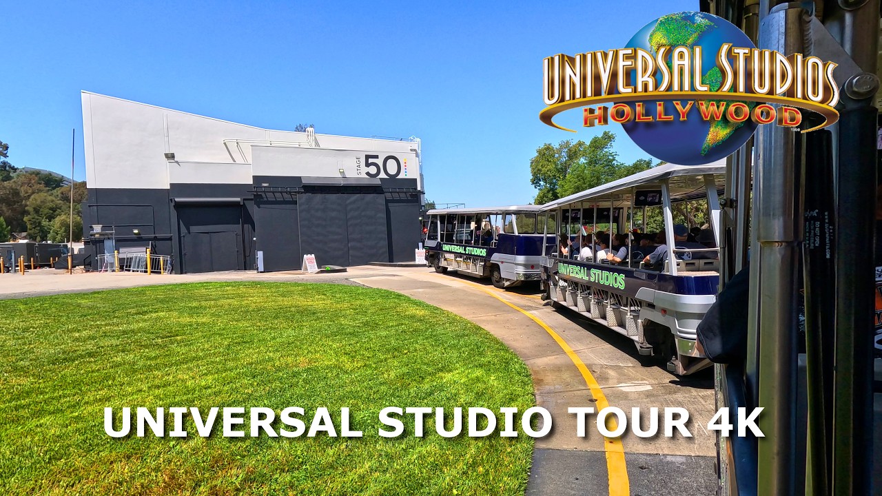 4K POV Universal Studios Hollywood Studio Tour - Fan Fest 2025
