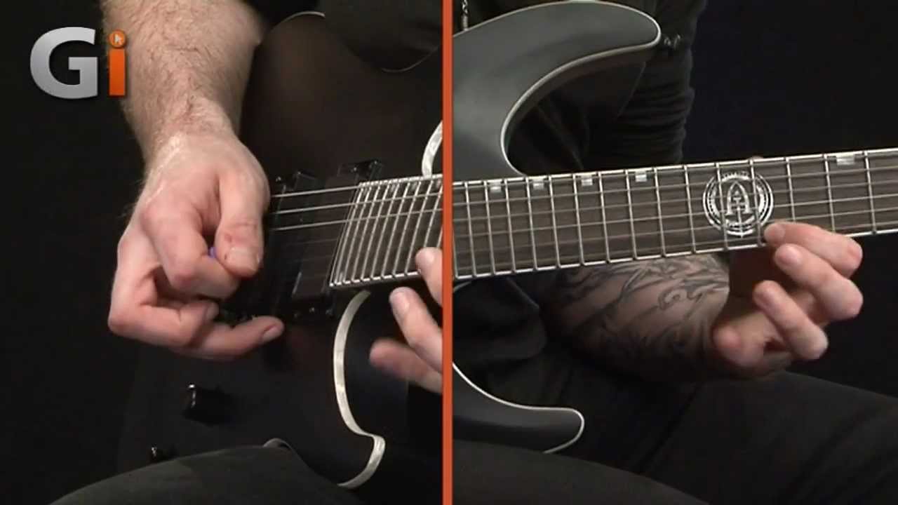 Andy James - Metal Edge Series - Sweep Picking Lesson Part 1 - Guitar Interactive Issue 16