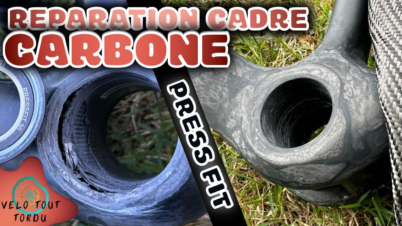 Reparation boitier de pédalier carbone PressFit.