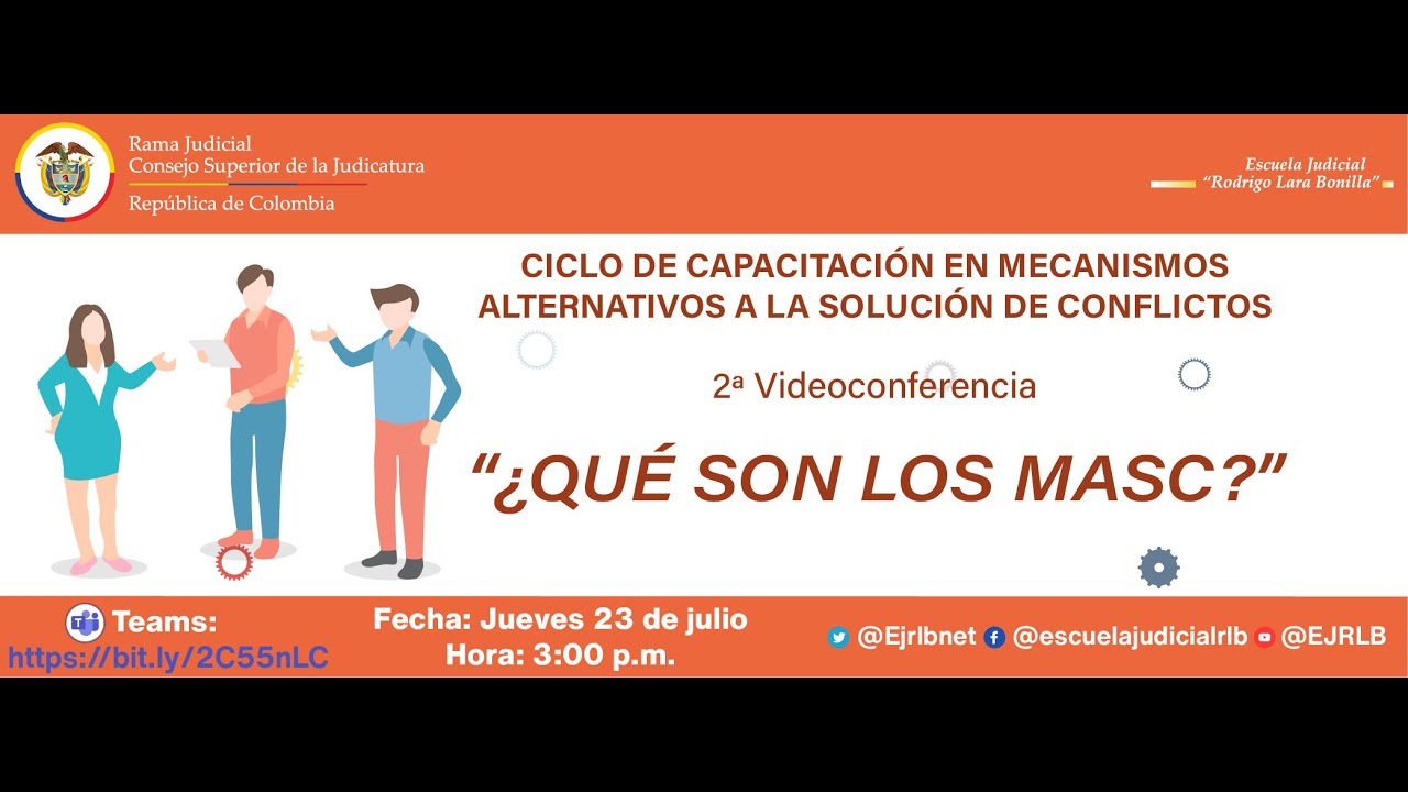 ¿QUÉ SON LOS MÉTODOS ALTERNATIVOS DE SOLUCIÓN DE CONFLICTOS - MASC?