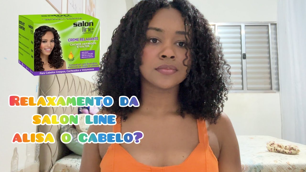 REALAXAMENTO PARA CABELO CRESPO. Salon line tem o melhor💆🏽‍♀️