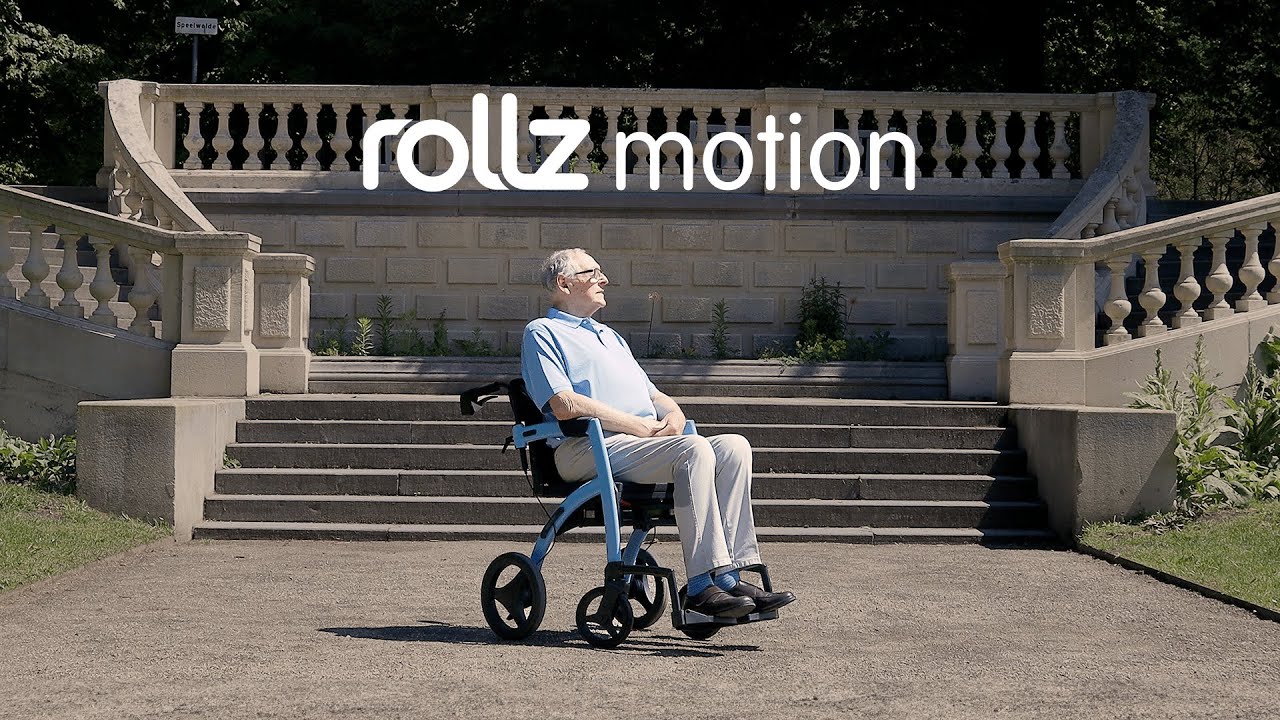 Rollz Motion - The 2-in-1 rollator walker and wheelchair