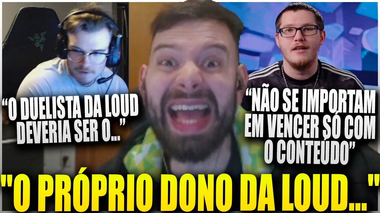MCH COMENTA POLÊMICA DO DONO DA LOUD COM O TORCEDOR - ZELLSIS COMENTA FUNÇÃO DE DUELISTA DA LOUD e +