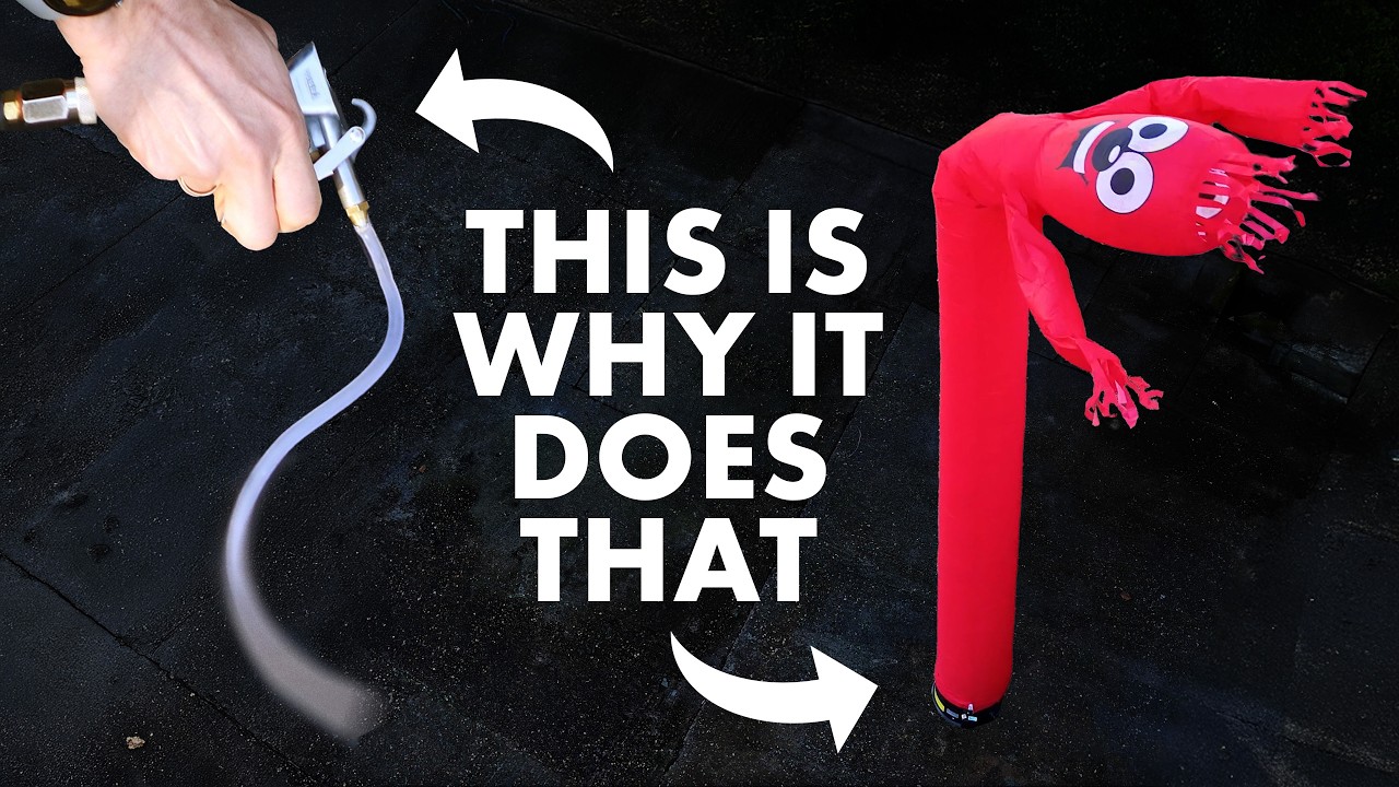 Why chaotic hoses dance
