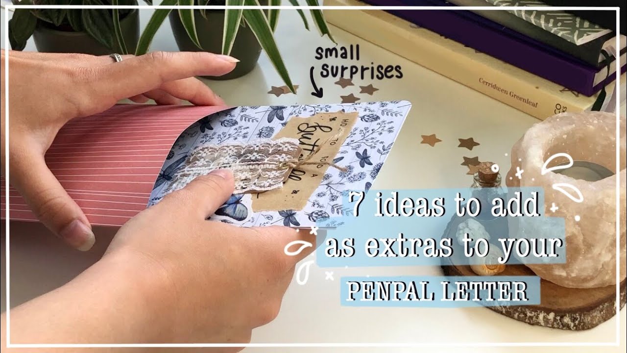 7 ideas to add as extras to your Penpal Letter! Penpal guide #1