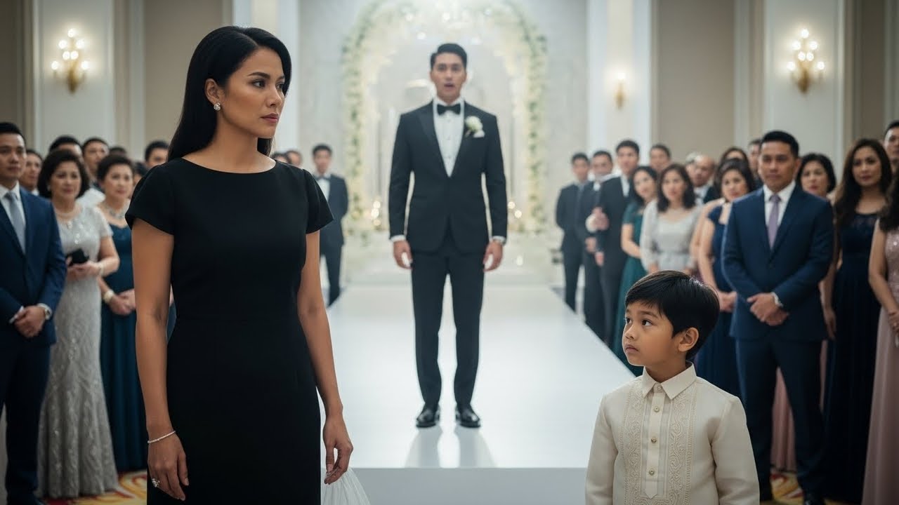 Mayaman na Groom Napahiya sa Lahat  Nang Dumating ang Anak na Itinago Niya!