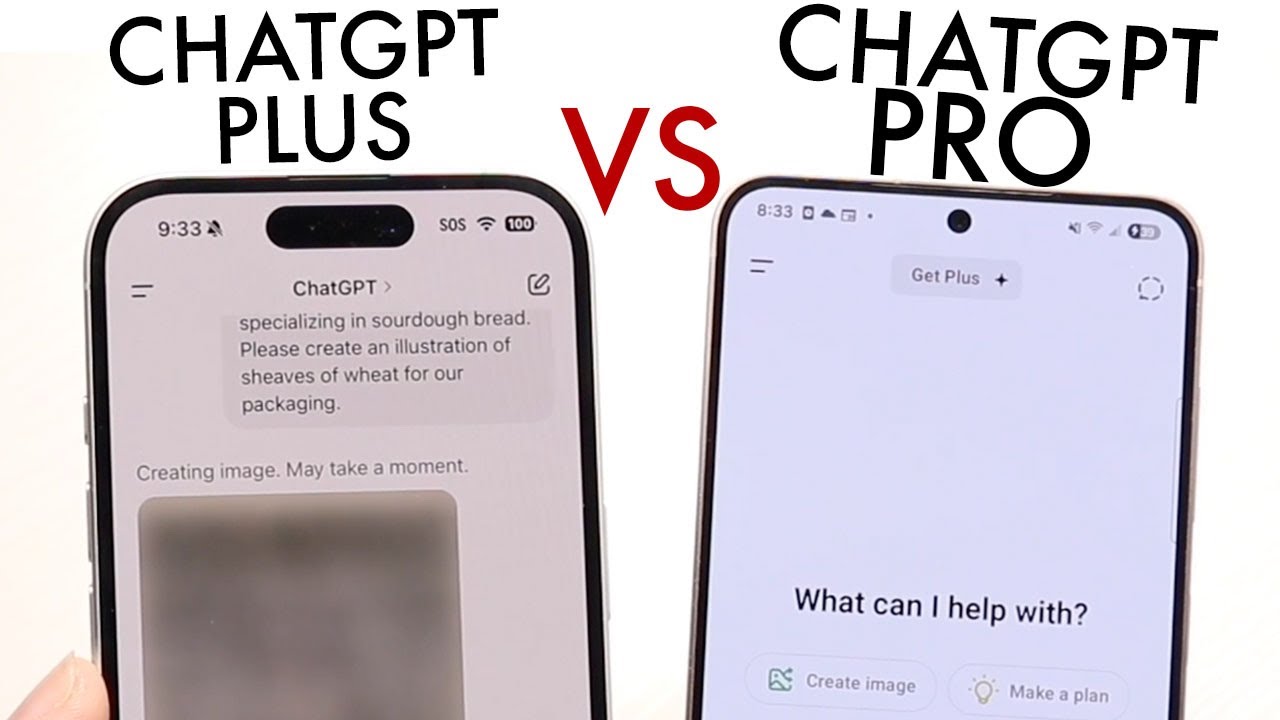 ChatGPT Plus Vs ChatGPT Pro! (Should You Upgrade?) (Comparison)