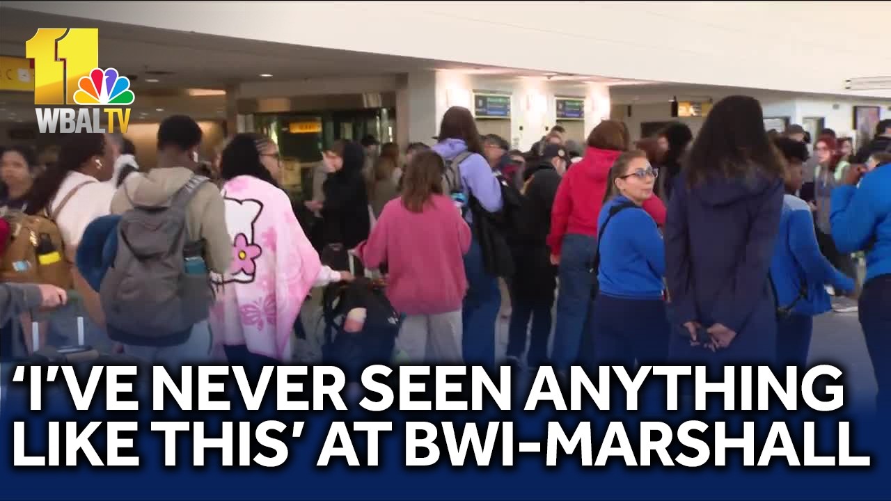 'I've never seen anything like this': Wait times are hours long