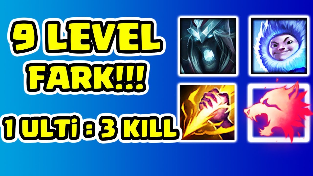 KARTHUS NUNU ORMAN??! GÖRDÜĞÜM EN BOZUK TAKTİK!! 9 LEVEL FARK ATIP FULL CAN'A TEK ATMAK NE RİTO!!