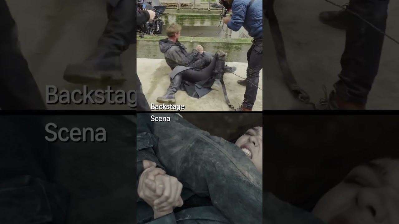 Matilda De Angelis doing her own stunts. #citadel #diana # #behindthescene #makingof #backstage