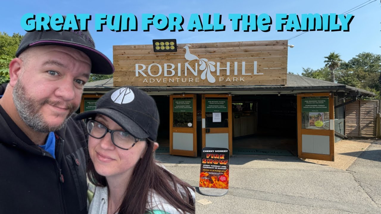 Robin Hill Isle of Wight Day 2 Vlog August 2025 #isleofwight #dayout #travelvlog 