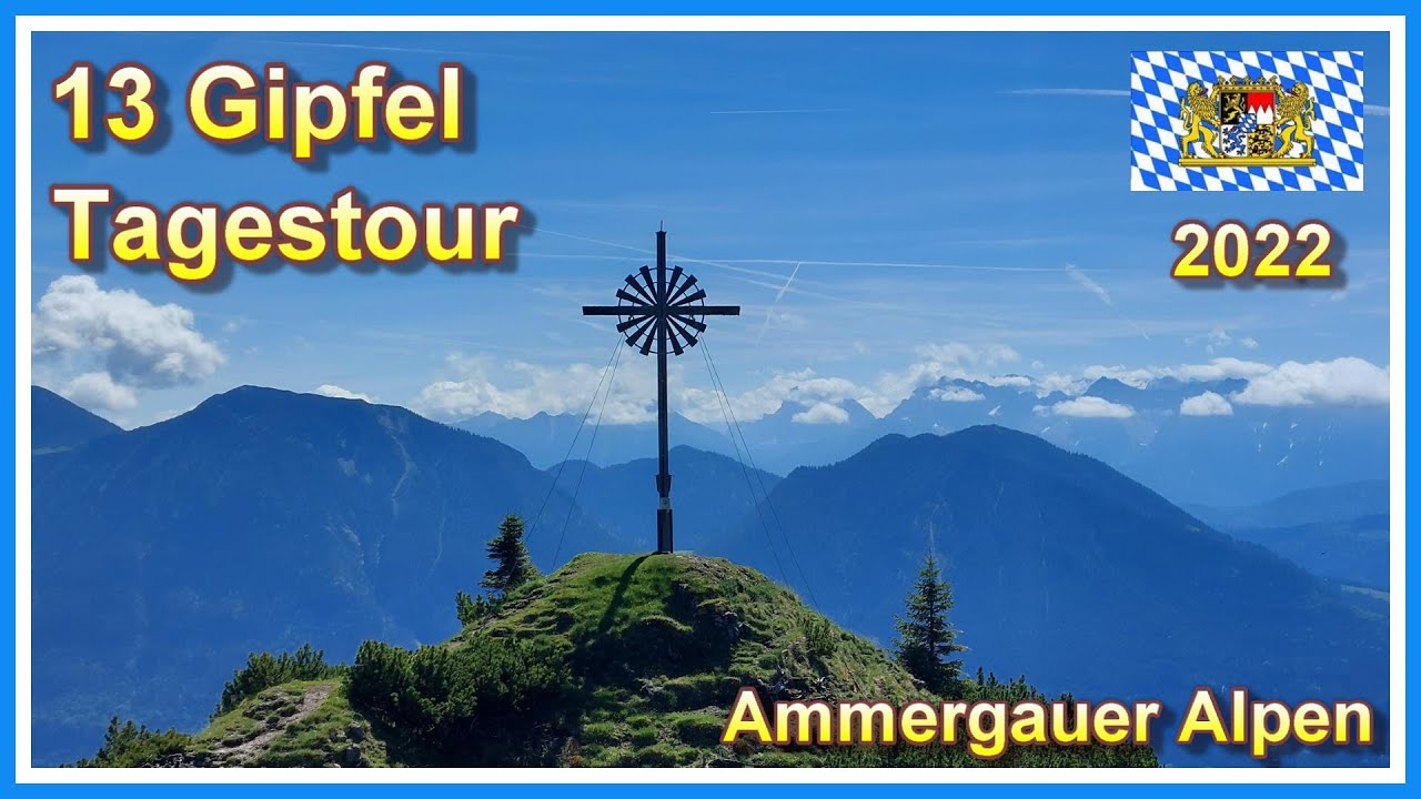 13 Gipfel Tagestour | Notkarspitze, Kienjoch.... | Ammergauer Alpen 2022