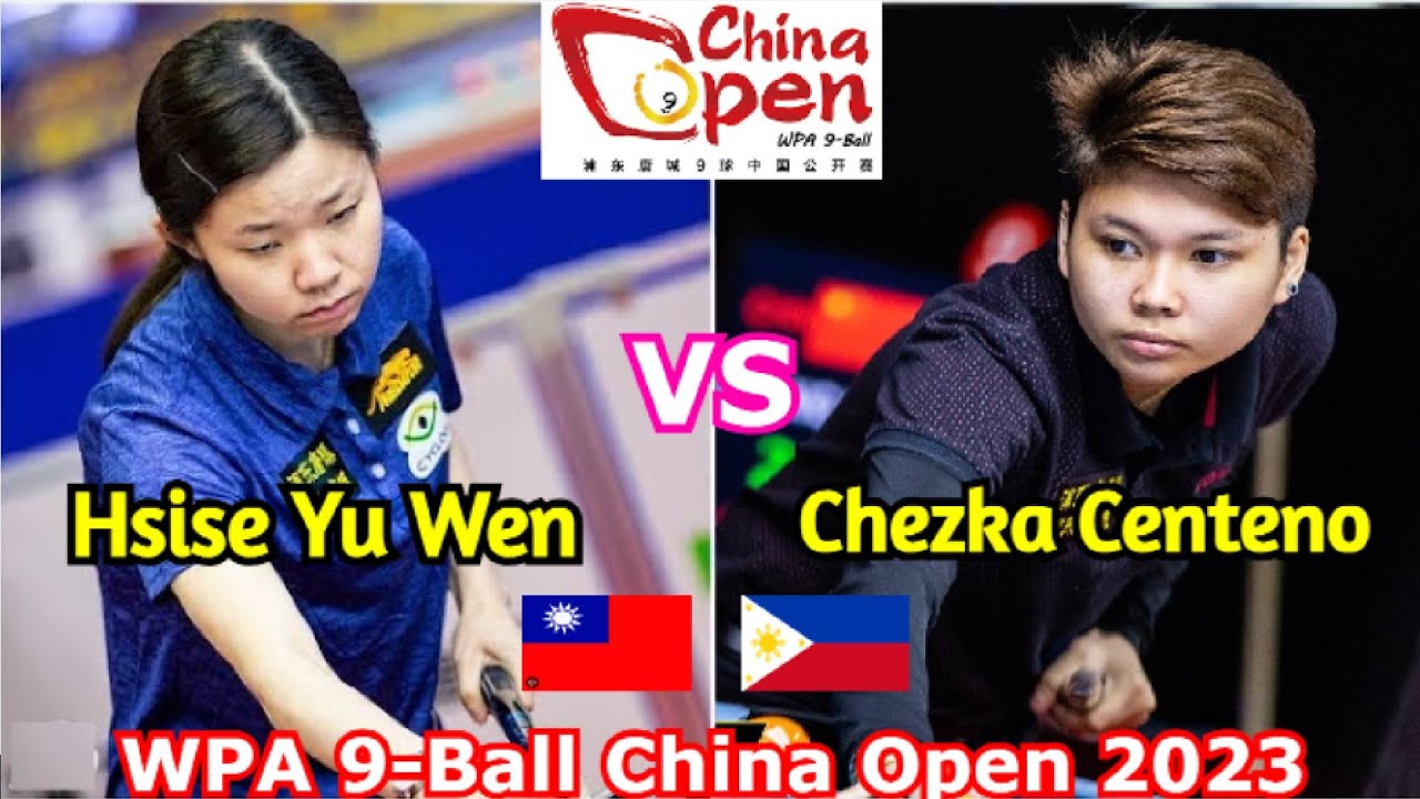 Chezka Centeno vs Hsise Yu Wen | WPA 9 Ball China Open 2023 (Women) Full Match