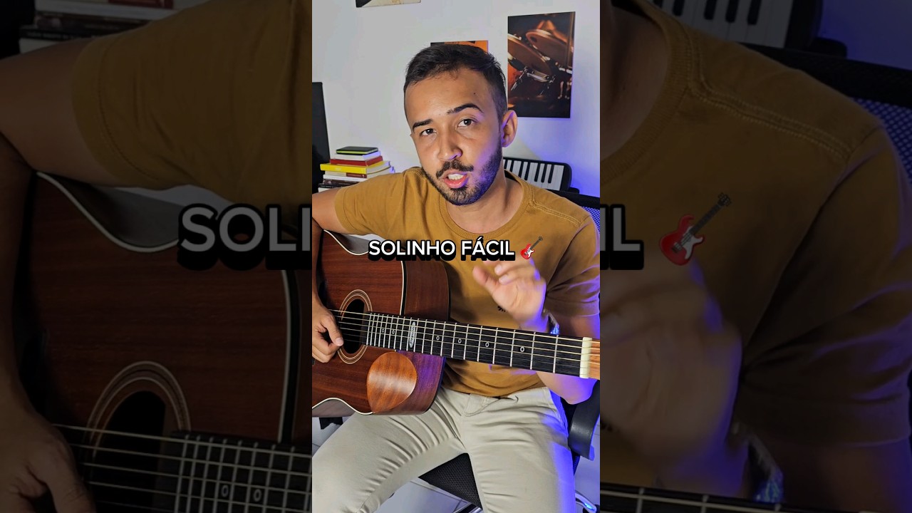 Solo de Viol&atilde;o Gospel para Iniciantes com 1 DEDO #viol&atilde;o