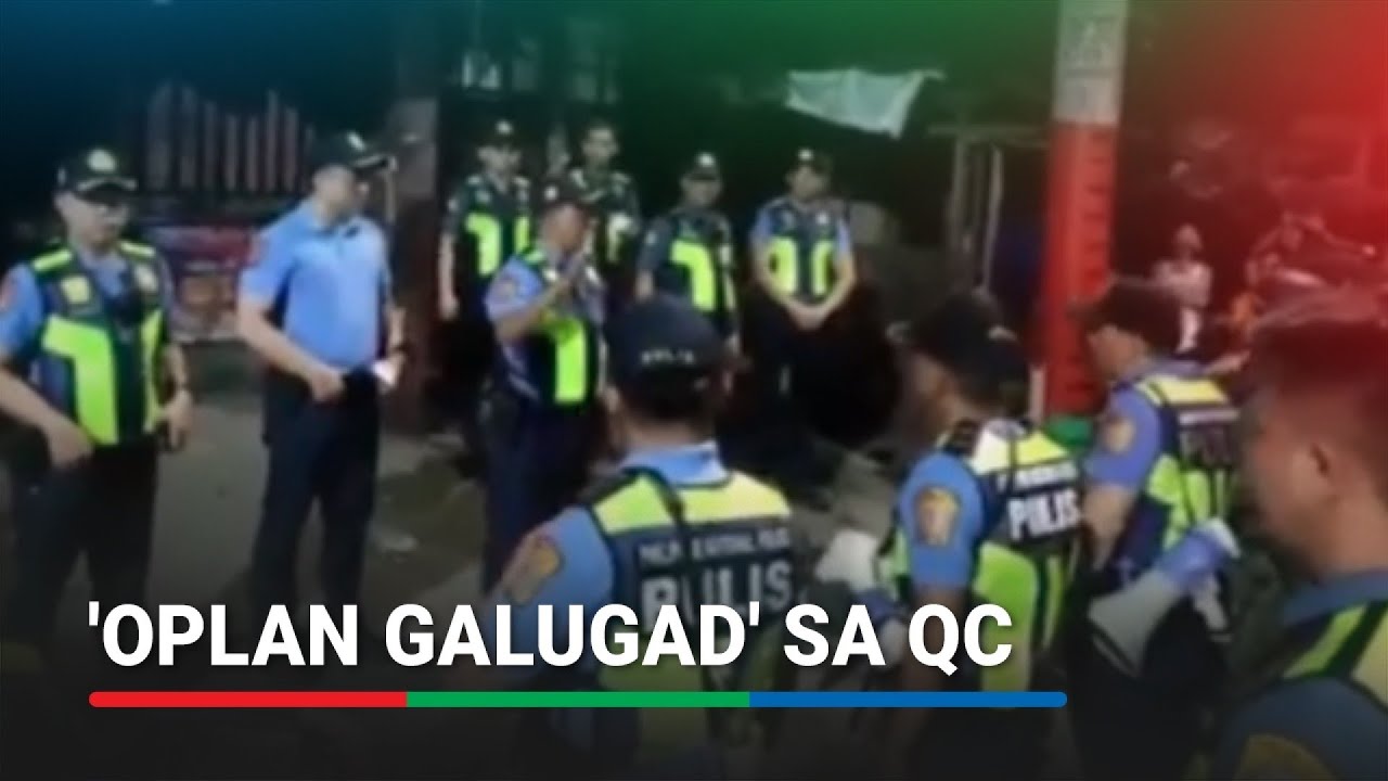 3 arestado sa ‘Oplan Galugad’ sa QC | ABS-CBN News