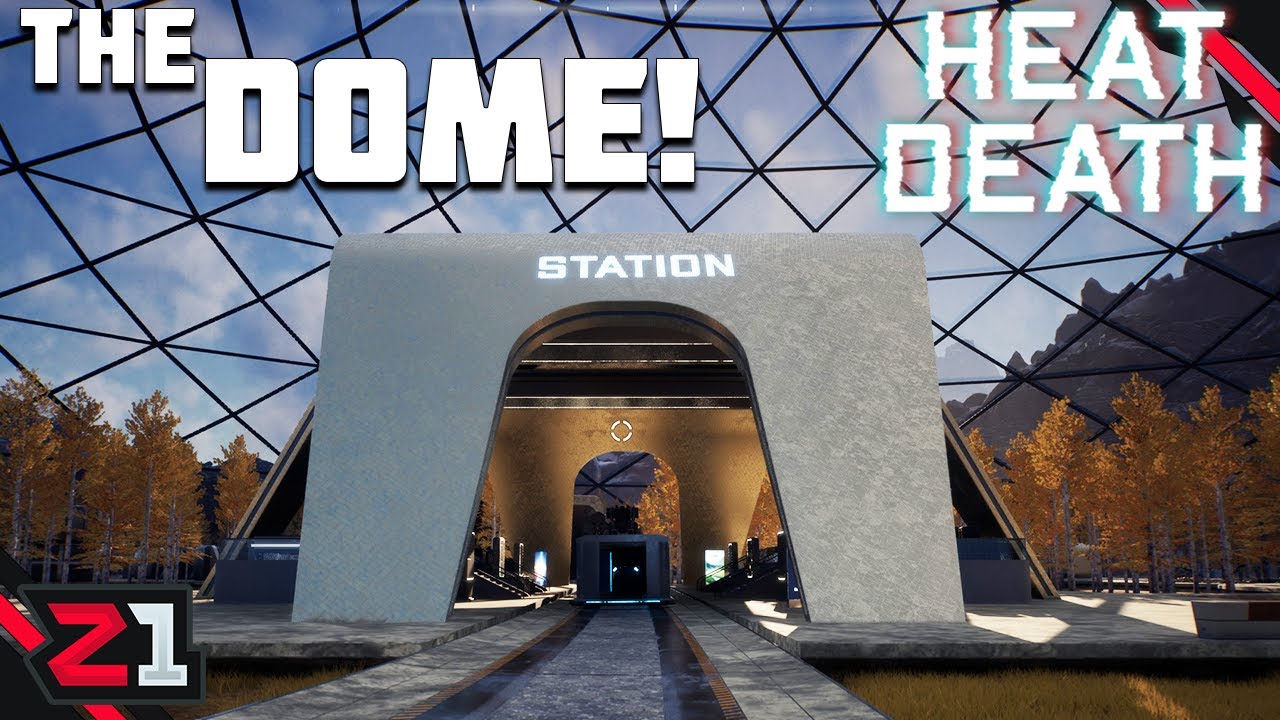 SOLAR POWER, Farming, And THE DOME! Heat Death Survival Train! [E4]