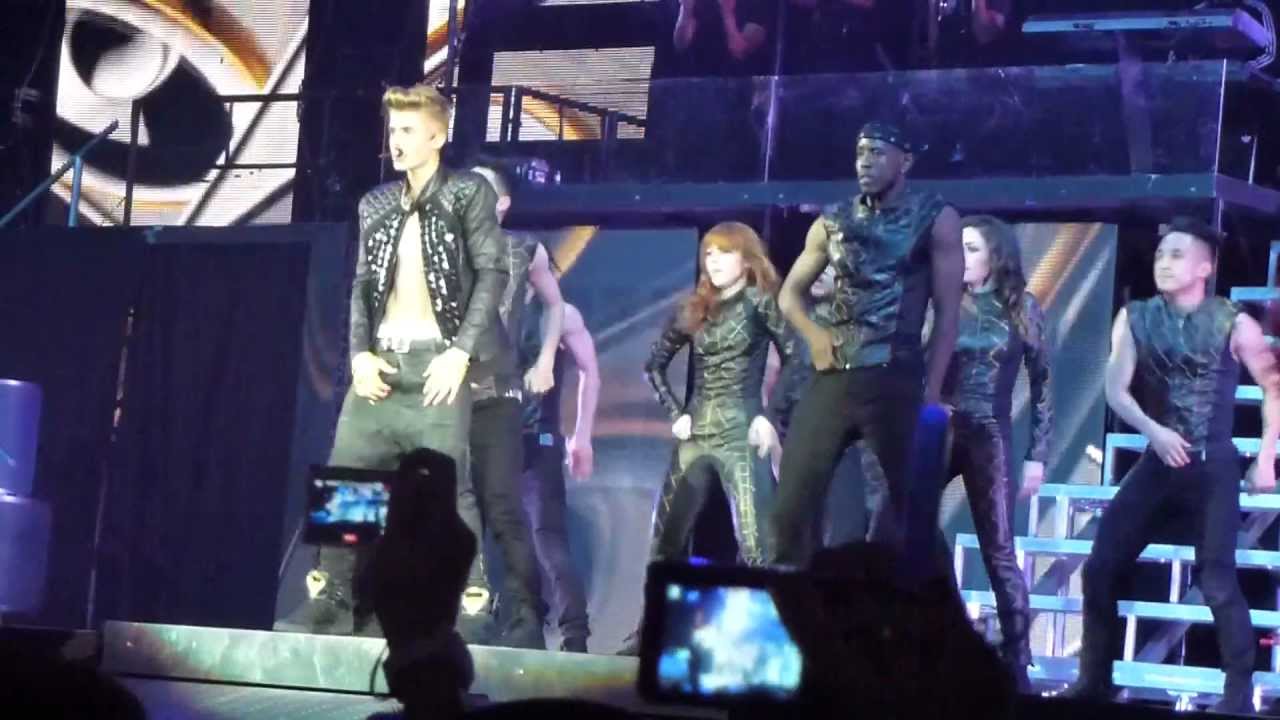 Justin Bieber As Long As You Love Me O2 Arena London 04.03.13