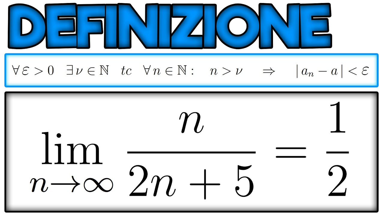 VERIFICA IL LIMITE con la DEFINIZIONE DI LIMITE - Ripetizioni di Matematica