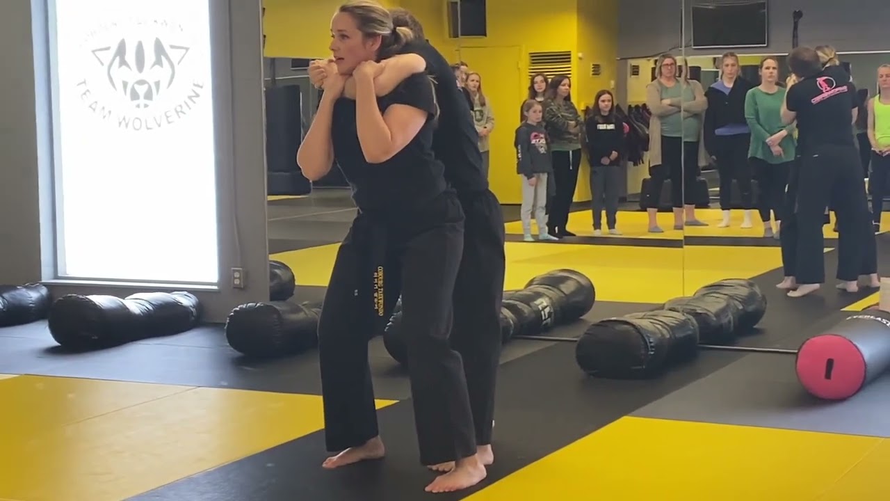 Learn Self-Defense: How to Escape a Choke from Behind (Women's Self-Defense Techniques)