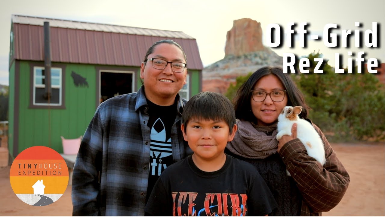 Off Grid Shed Tiny House homestead in Navajo Nation - under $10k home!