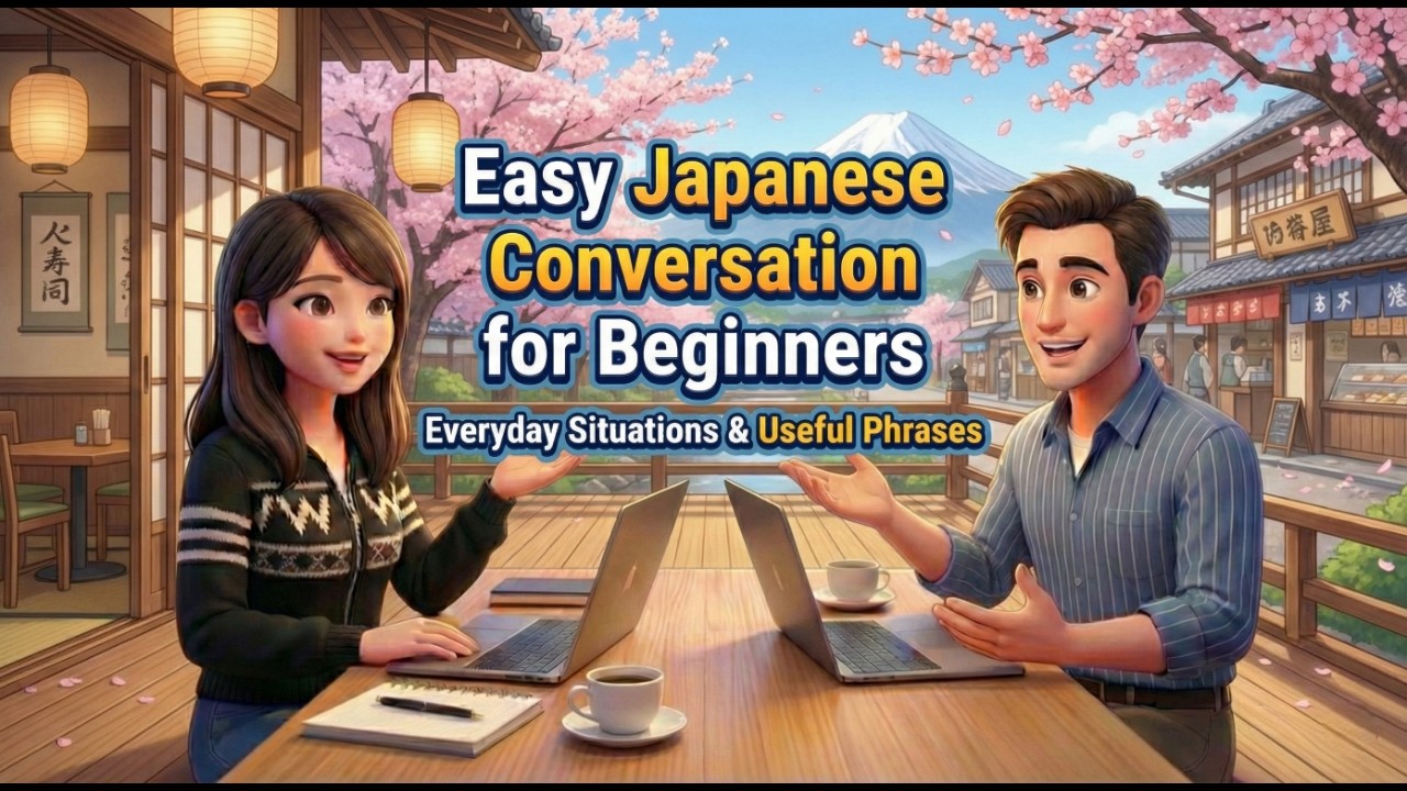Easy Japanese Conversation for Beginners Everyday Situations & Useful Phrases | Bridge to Japanese