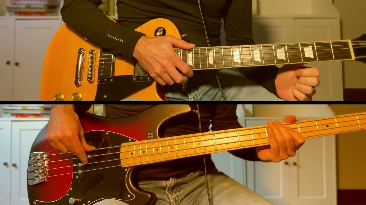 U2 - Lemon (Guitar & Bass cover)