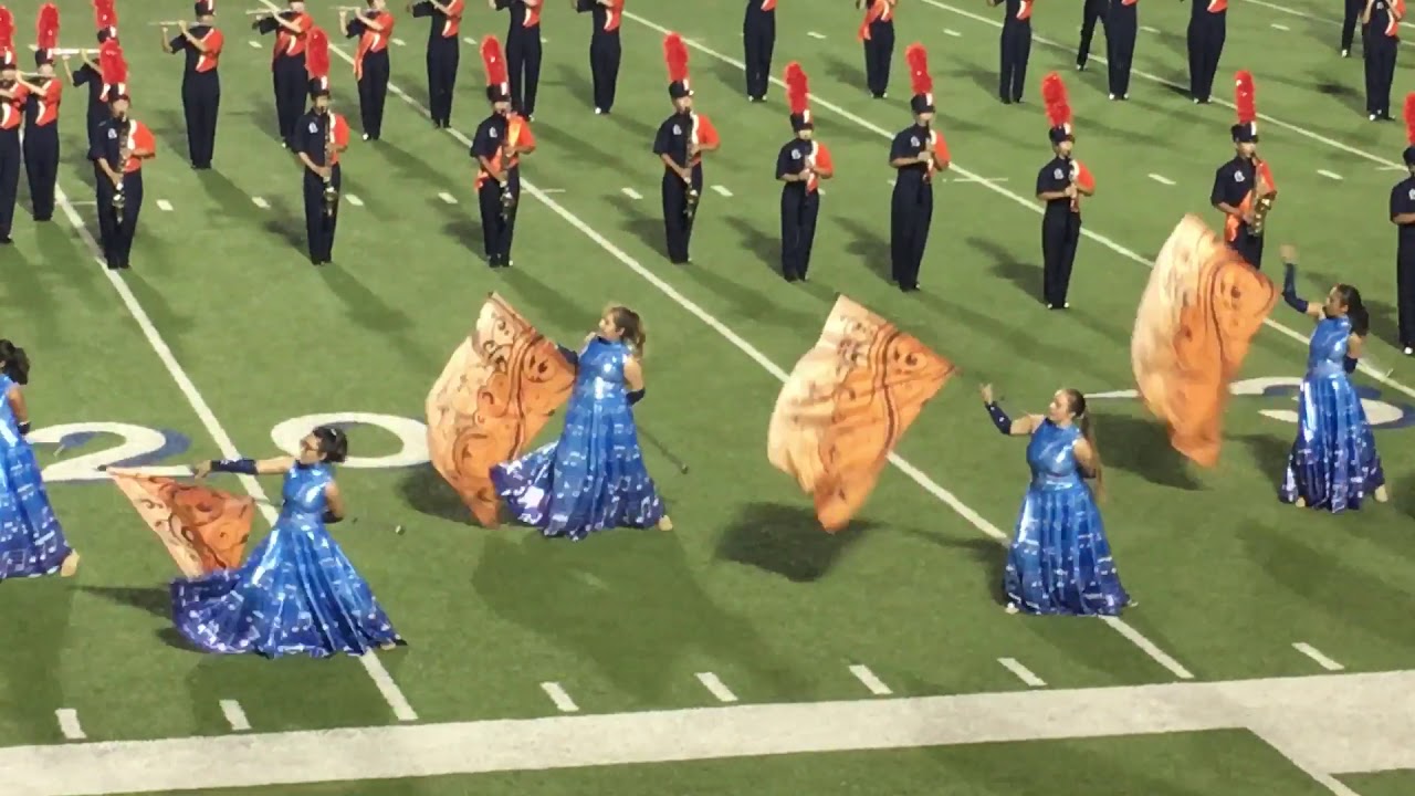 Rhapsody By the Brandeis High School Color Guard And Marching Band