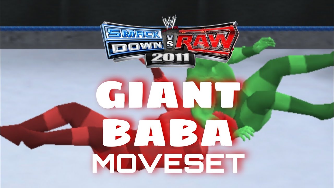 Giant Baba Moveset for SvR 2011 PSP