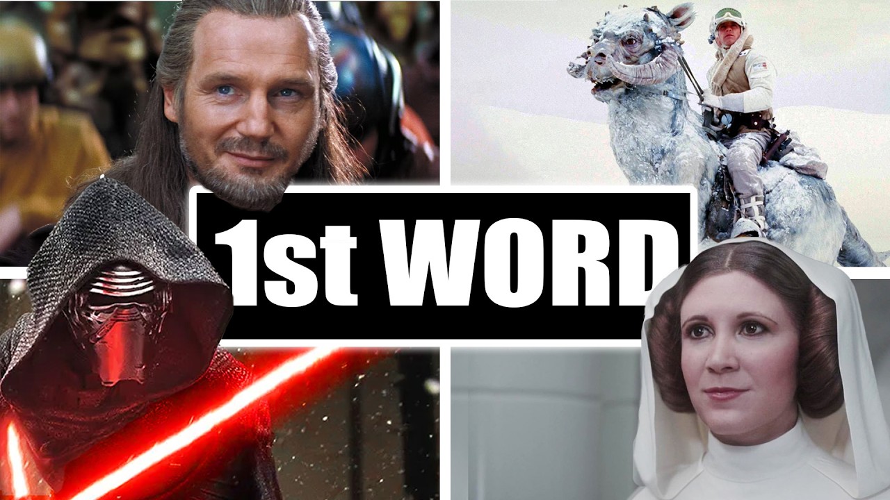 I Ranked Every Star Wars Movie by the First Word Spoken
