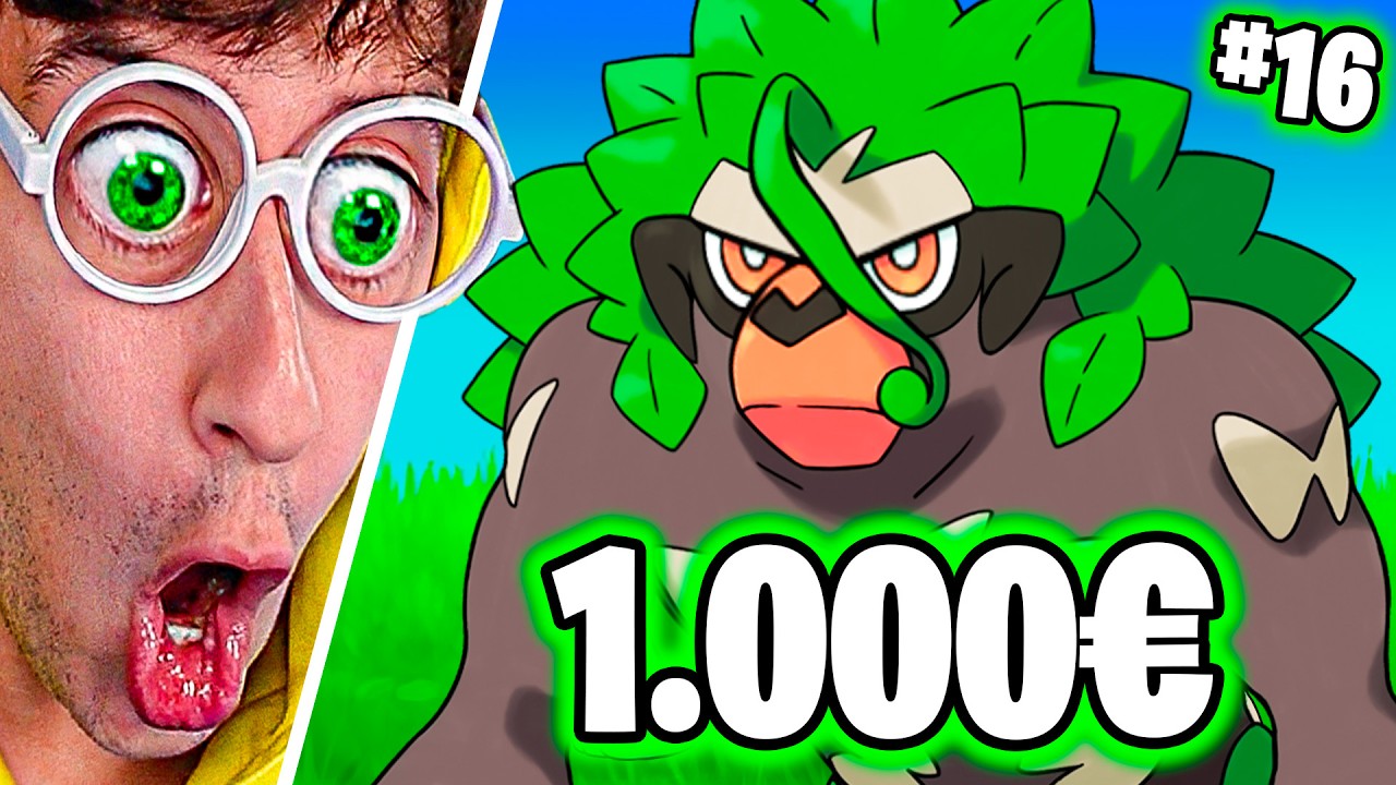 1.000€ Competición vs Hermano 🏆🤑! (Pokémon Espada) - DIA 16