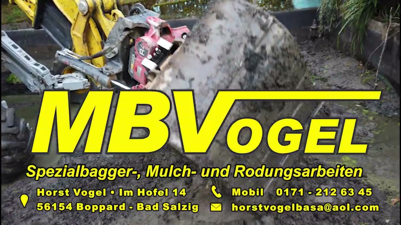 MBVogel Spezialbagger MenziMuck M545