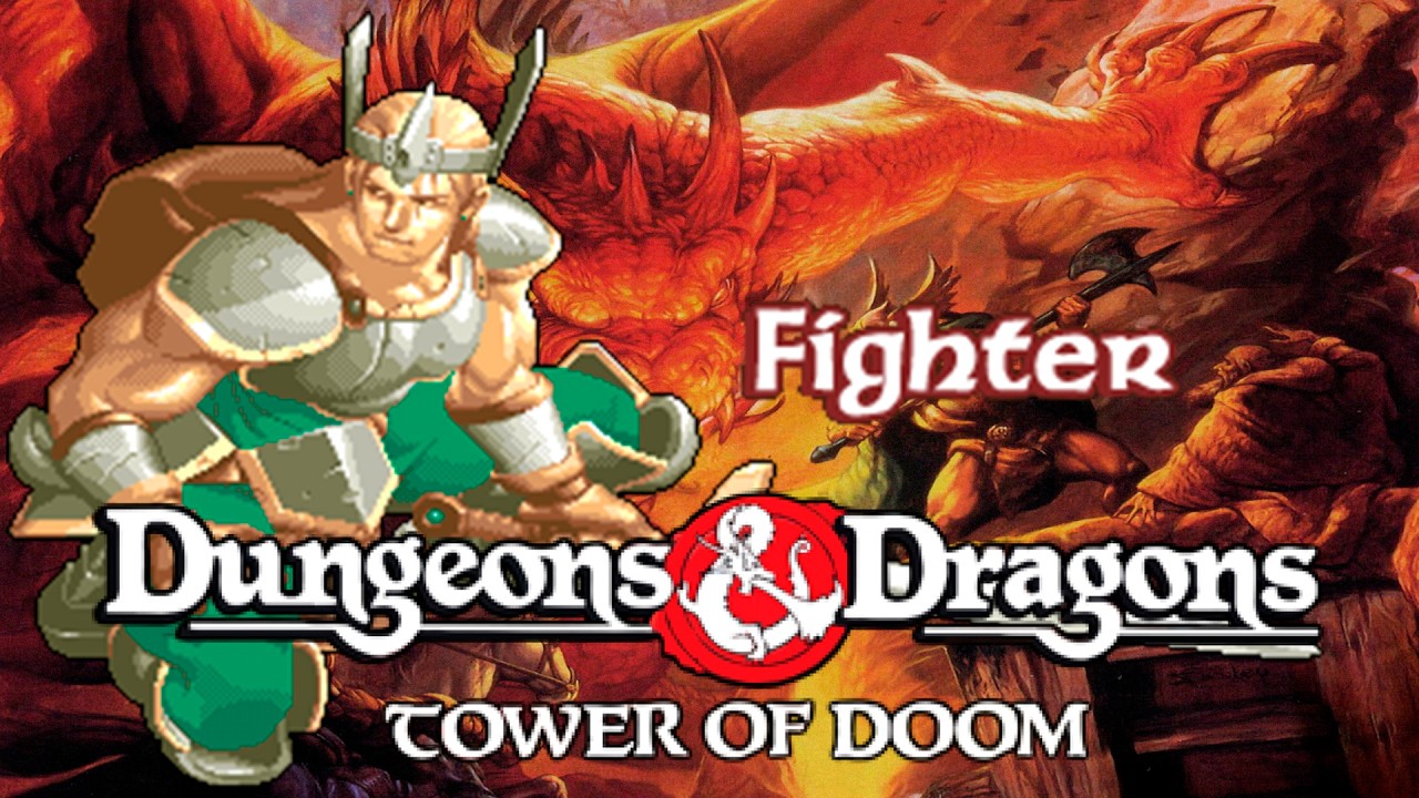 🕹️​​Con 20 duros (o más)🕹️​​ #11: Dungeons & Dragons: Tower of Doom (Fighter)(Gameplay completo)