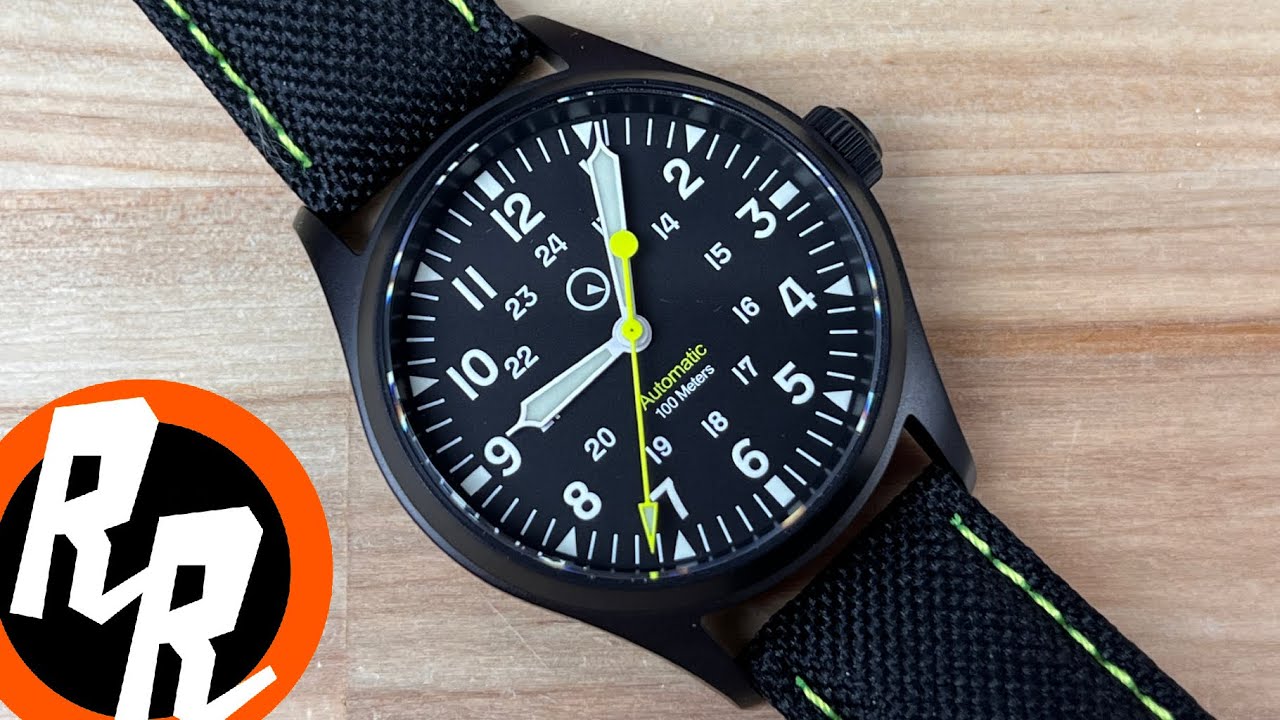 Islander Watch ISL-82 Mitchel Automatic Field Watch