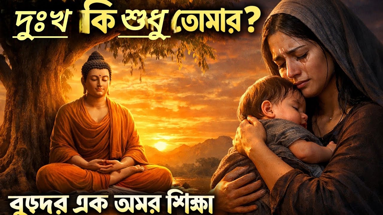 দুঃখ কি শুধু তোমার? | গৌতম বুদ্ধের এক অমর শিক্ষা