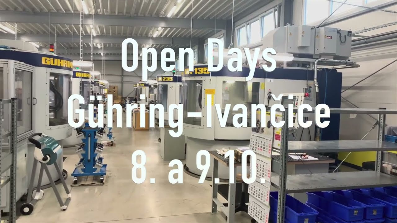 Gühring - OPEN DAYS Ivančice 2024 - 8.10- 9.10.2024
