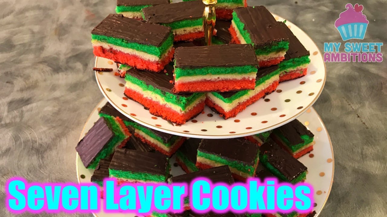 Семислойное печенье / Радужное печенье - mysweetambitions