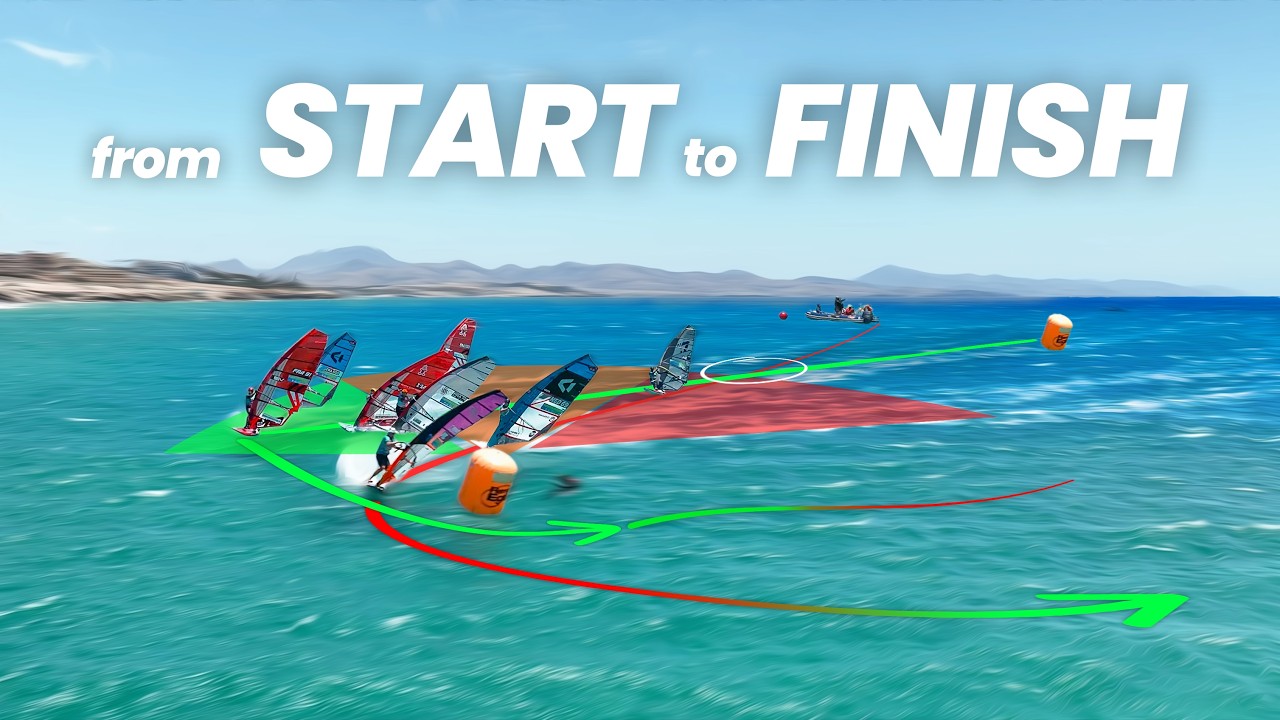 WINDSURF RACING TACTICS - How to overtake your friends