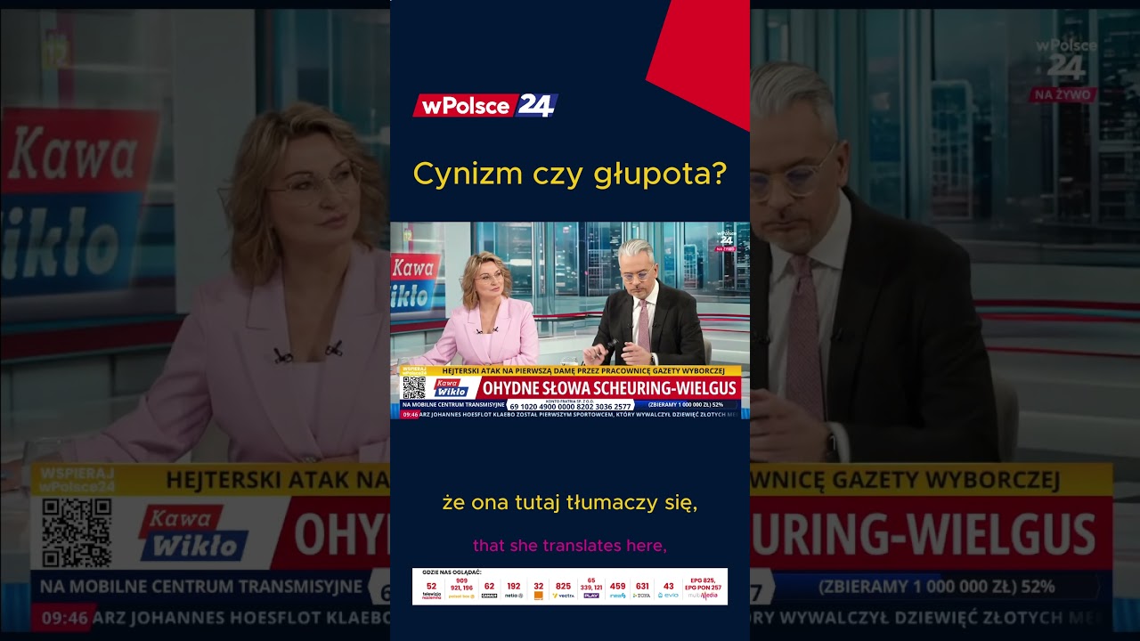 Ohydne słowa Scheuring - Wielgus!  