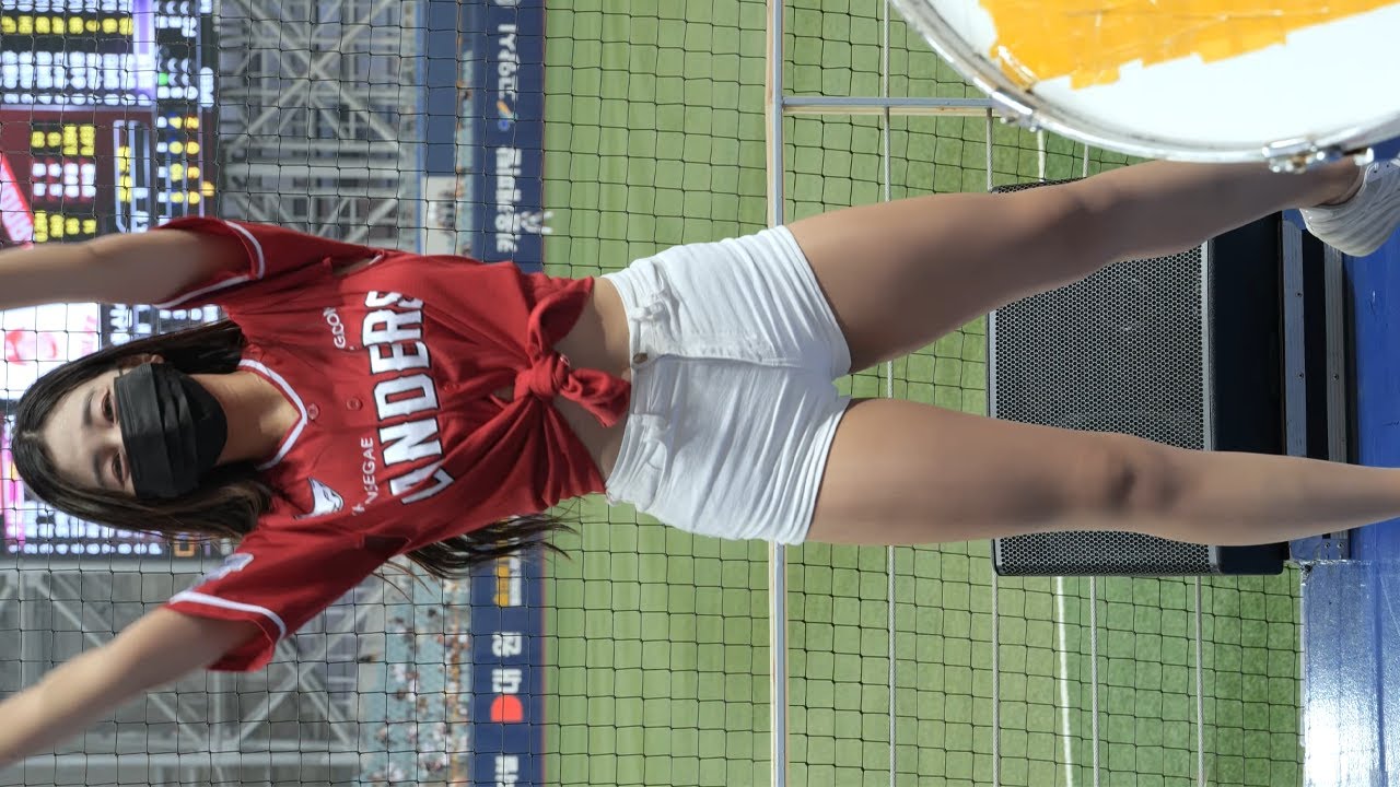 프로야구 SSG 치어리더 목나경 220821 직캠8 응원 (Cheerleader Mok Nagyeong 220821 Fancam 8)