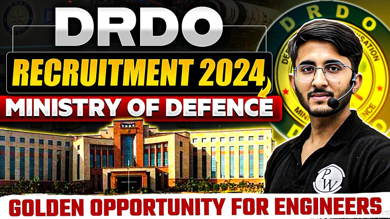 DRDO Recruitment 2025 | Ministry of Defence | Salary + Allowance | Detailed Notification Out