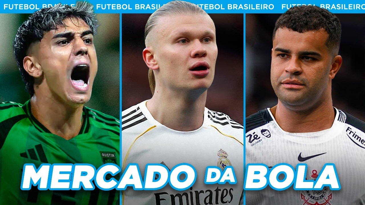 HAALAND VIRA SONHO DO REAL MADRID│FACUNDO TORRES FORA DO PALMEIRAS e+ - Mercado da Bola 2026