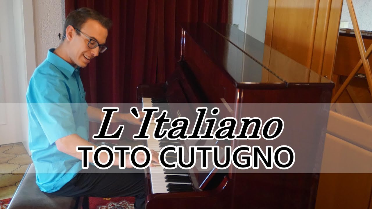 L`Italiano - Toto Cutugno RIP | Piano Cover + Sheet Music